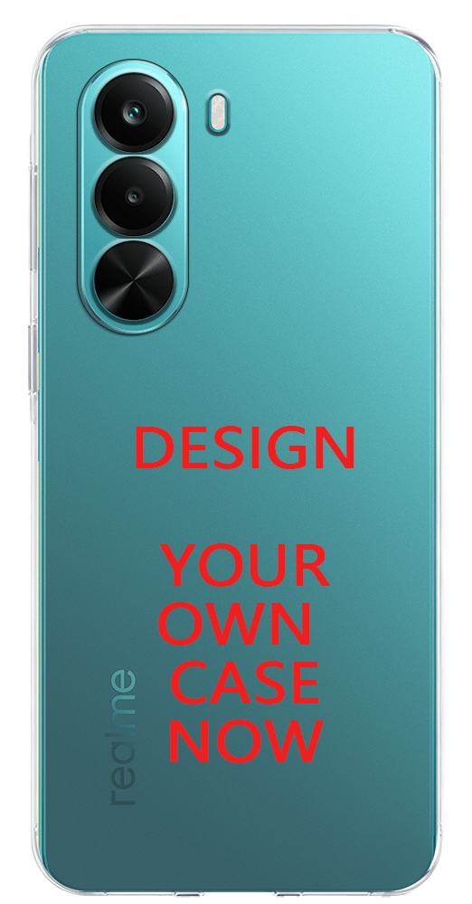 Transparent plastic phone case