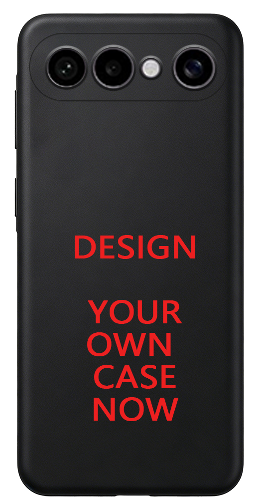 Black plastic phone case