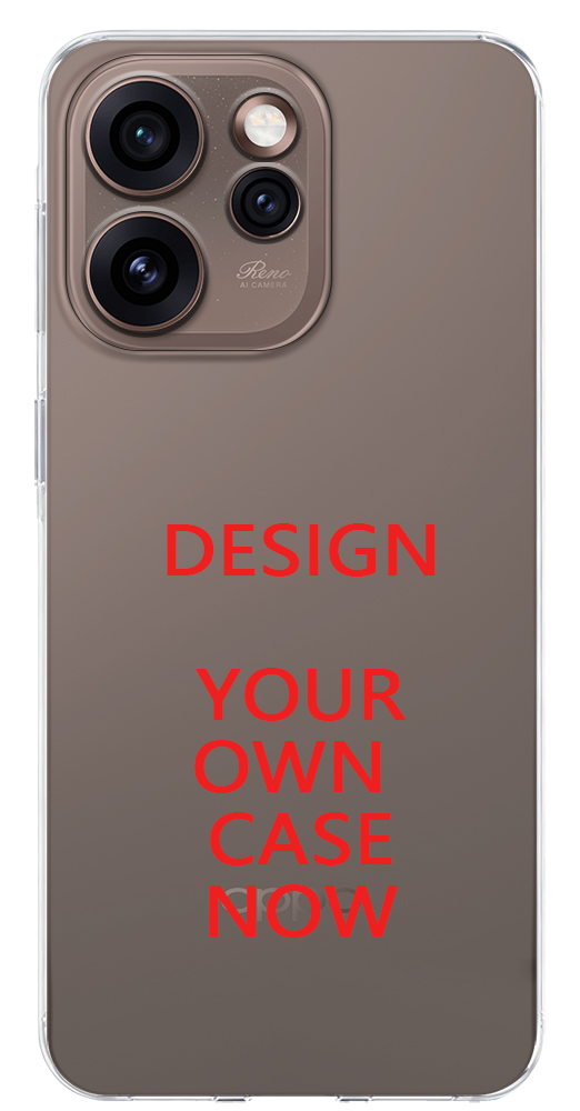 Transparent plastic phone case
