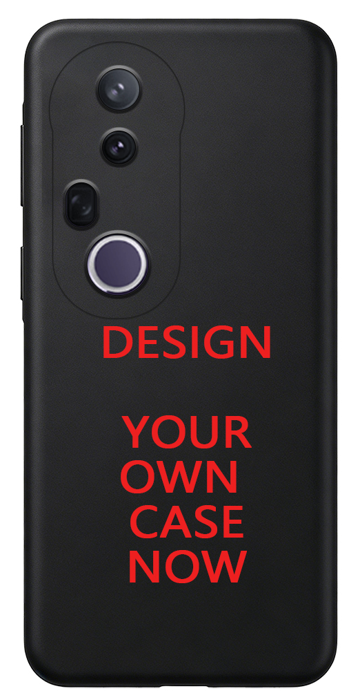 Black plastic phone case