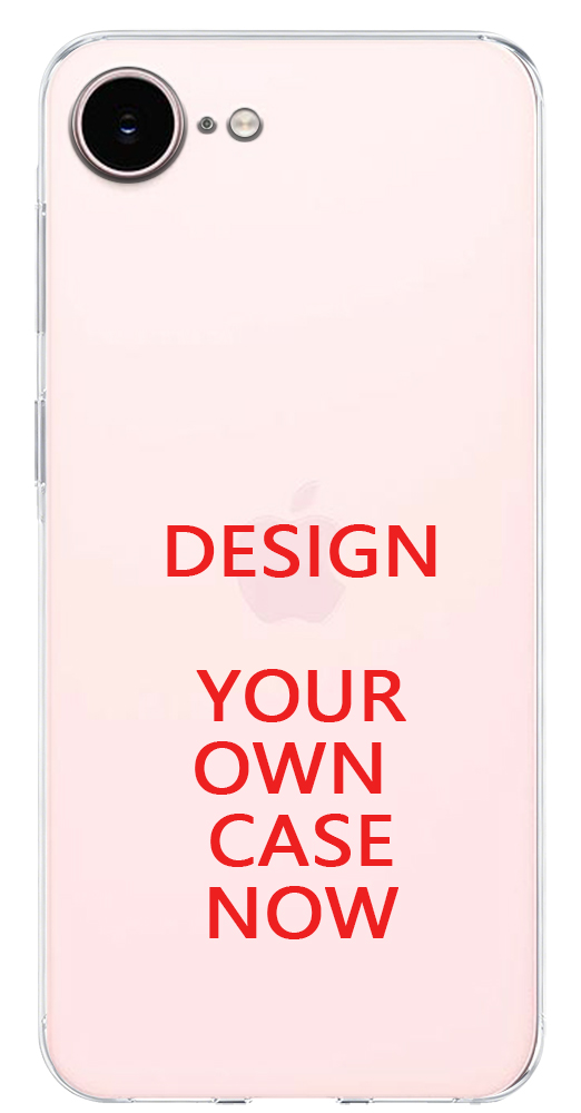 Transparent plastic phone case