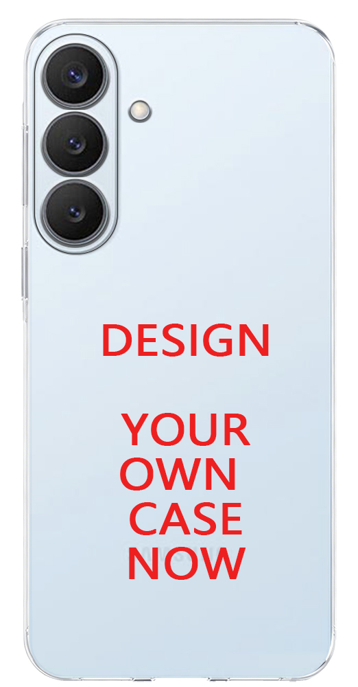 Transparent plastic phone case