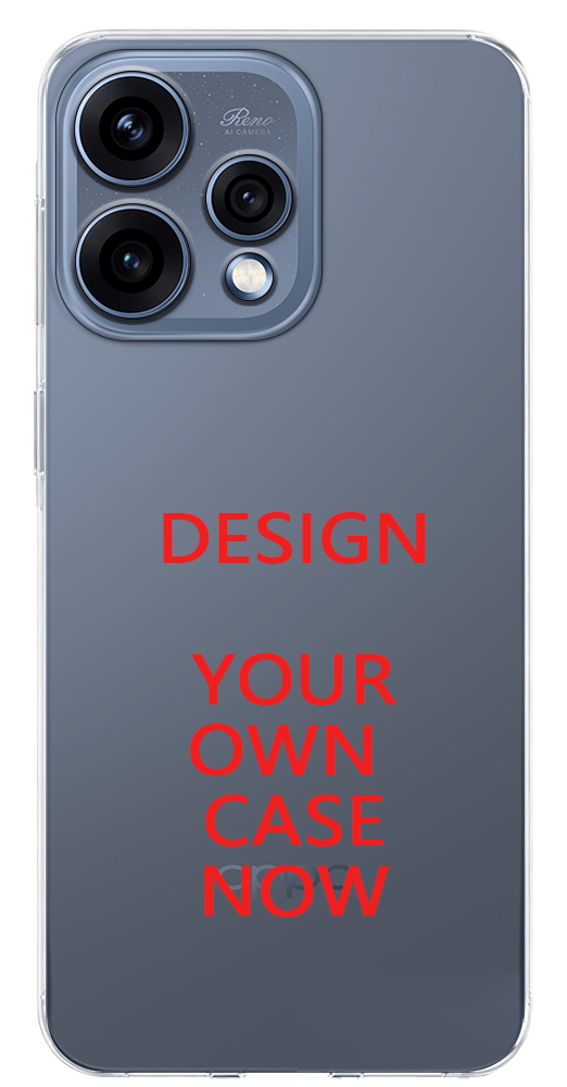 Transparent plastic phone case