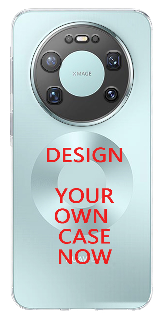 Transparent plastic phone case