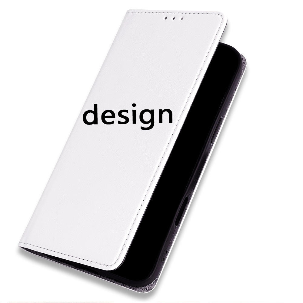 Leather magnetic phone case