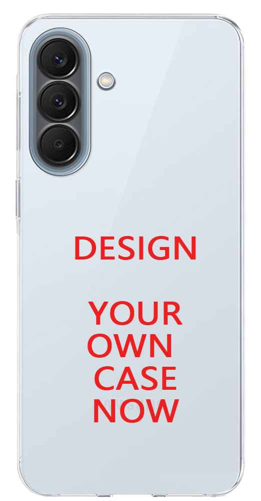 Transparent plastic phone case