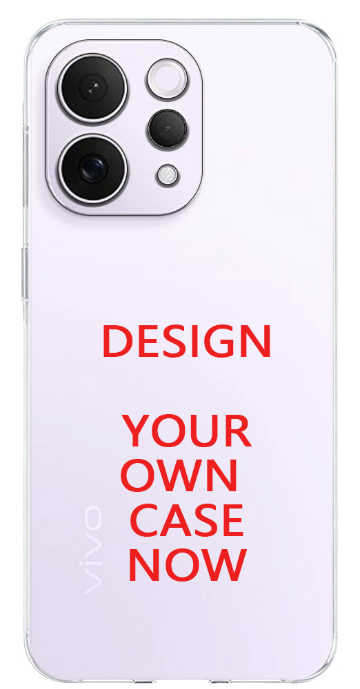 Transparent plastic phone case