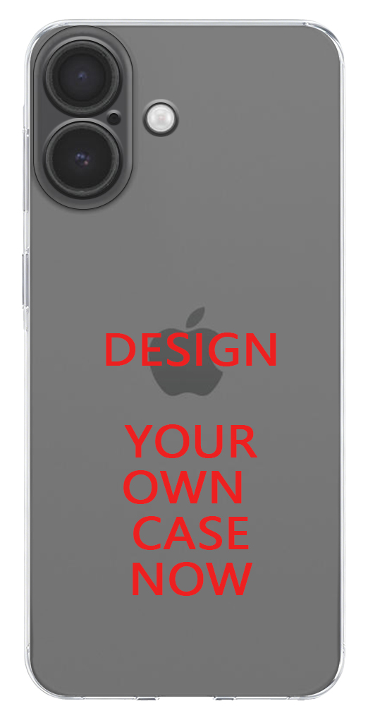 Transparent plastic phone case