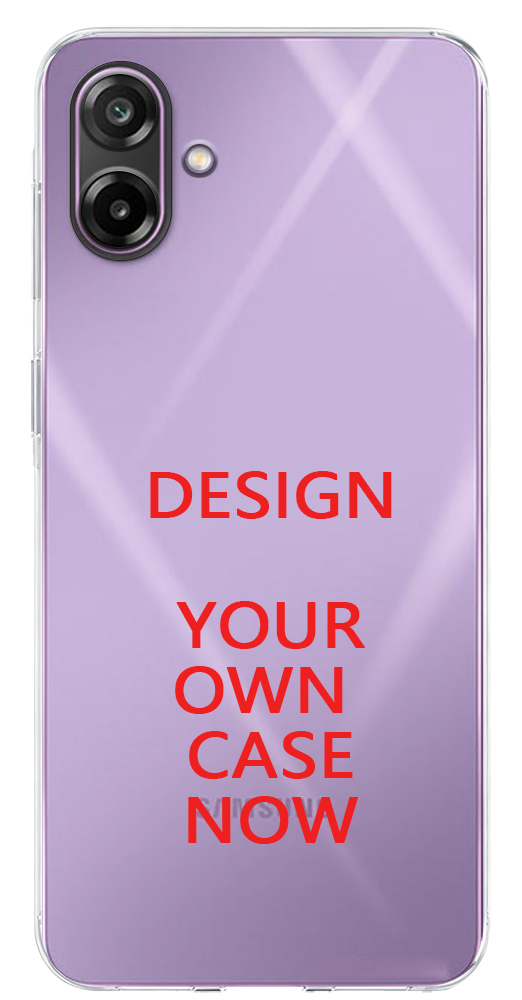 Transparent plastic phone case