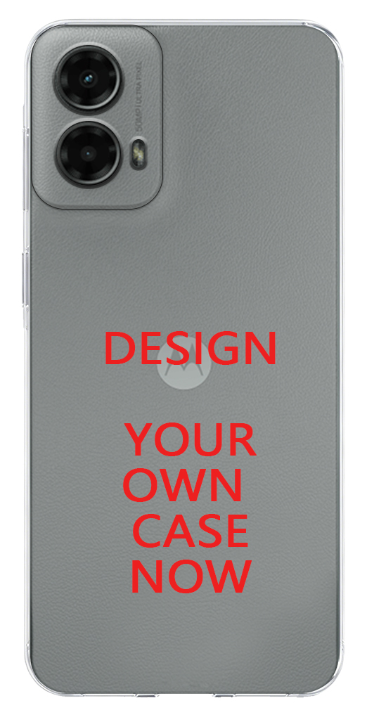 Transparent plastic phone case