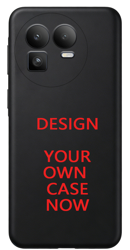 Black plastic phone case