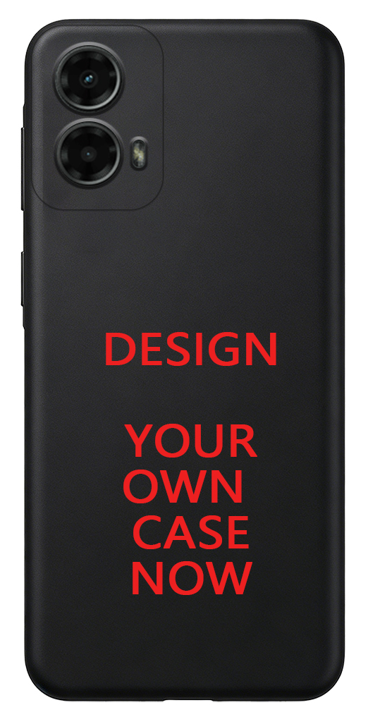 Black plastic phone case
