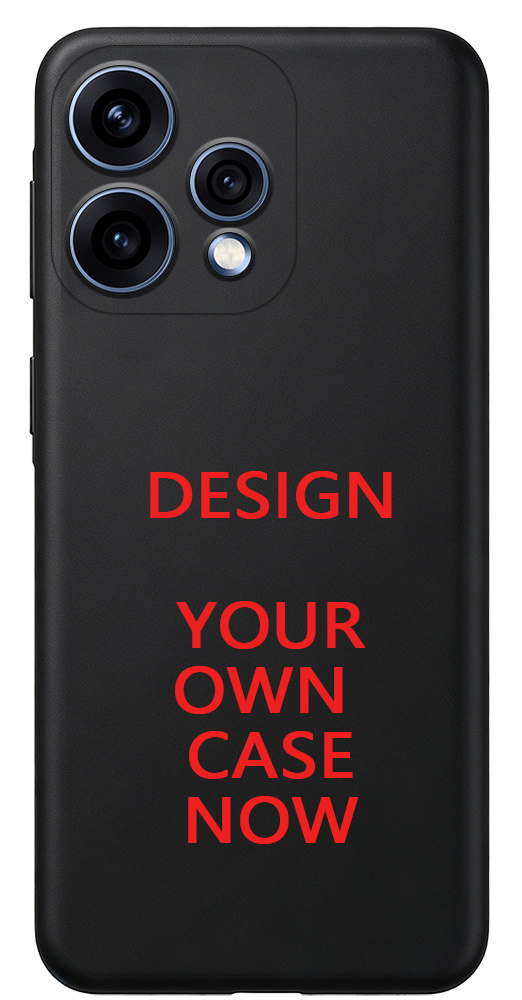 Black plastic phone case