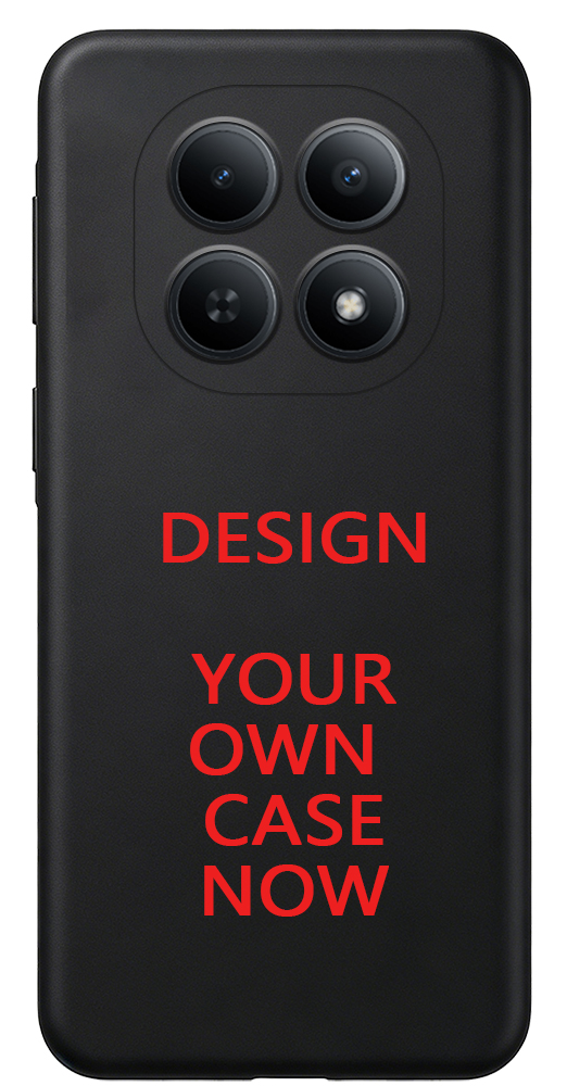 Black plastic phone case