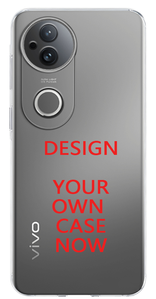 Transparent plastic phone case