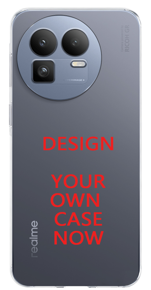 Transparent plastic phone case