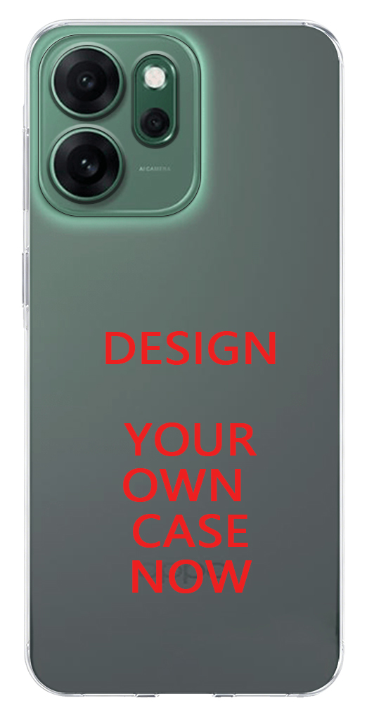 Transparent plastic phone case