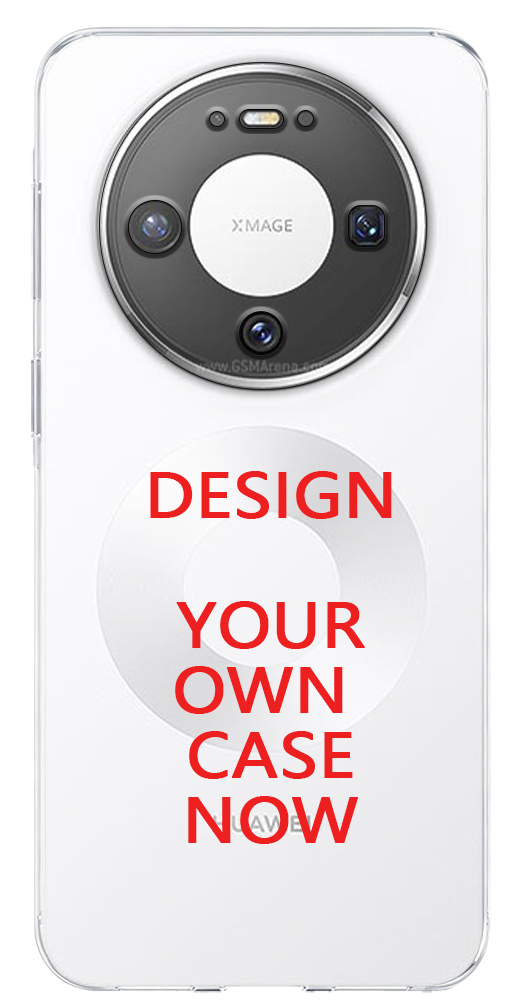 Transparent plastic phone case
