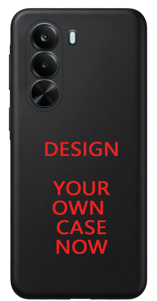 Black plastic phone case