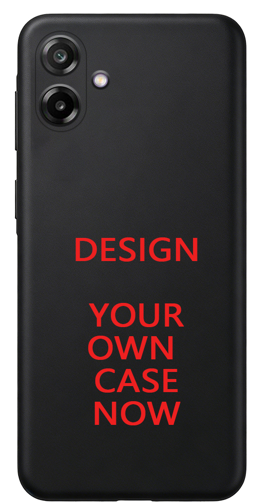 Black plastic phone case